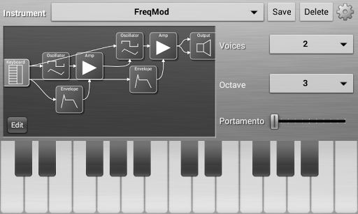 ModSynth Modular Synthesizer - Image screenshot of android app