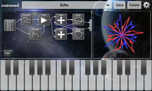 ModSynth Modular Synthesizer - عکس برنامه موبایلی اندروید