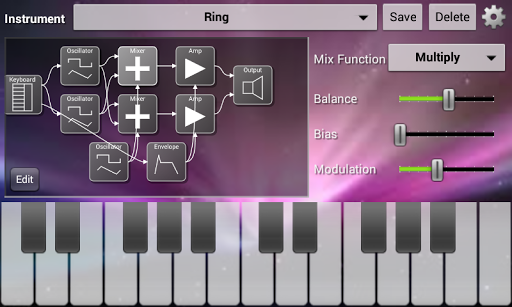 ModSynth Modular Synthesizer - عکس برنامه موبایلی اندروید
