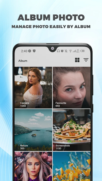 Photo Gallery & Gallery Vault - Image screenshot of android app