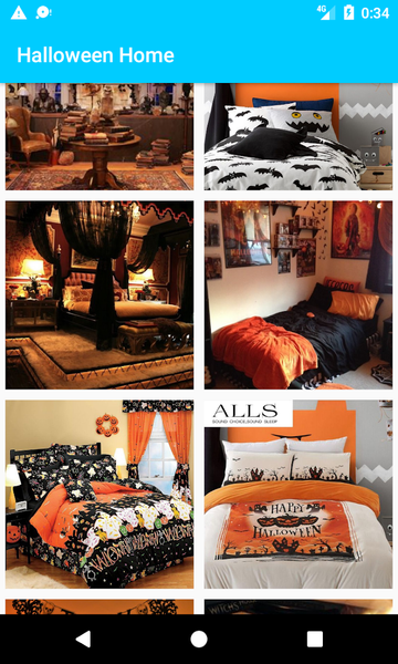 Halloween Home Decoration - Image screenshot of android app