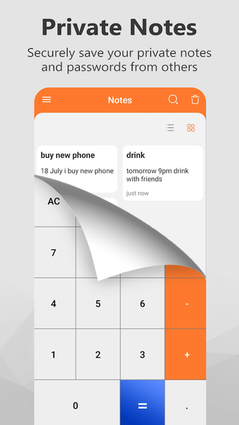 Calculator Lock: Hide Photos - Image screenshot of android app