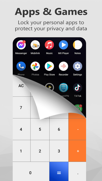 Calculator Lock: Hide Photos - Image screenshot of android app