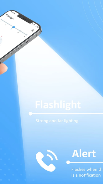 Flashlight: Super Led Light - Image screenshot of android app