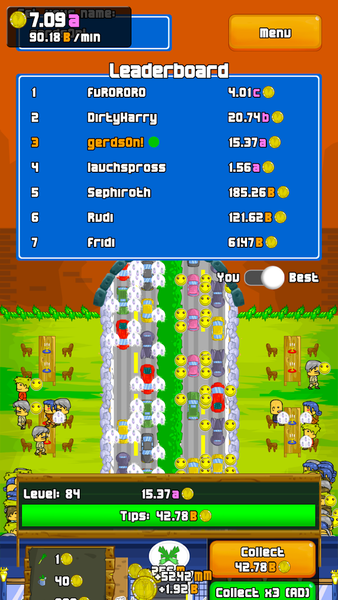 Leek Factory Tycoon: Idle Game - عکس بازی موبایلی اندروید