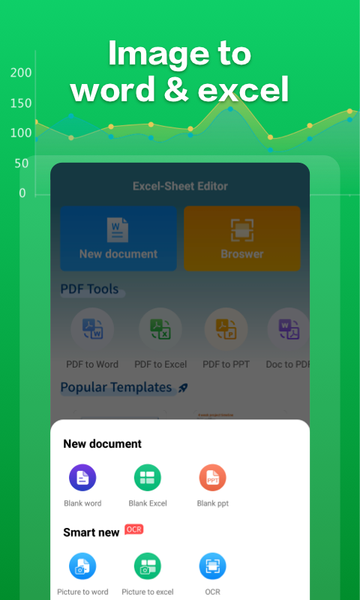 Spreadsheet Editor:excel,word - Image screenshot of android app