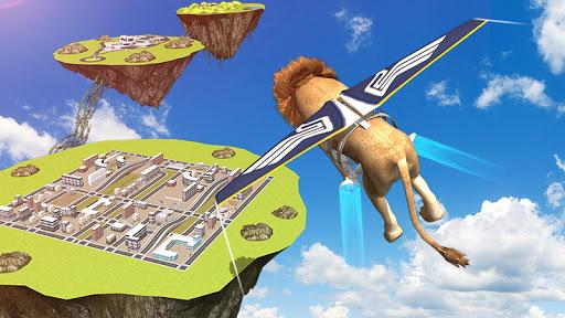 Flying Animals wild Simulator - Gameplay image of android game