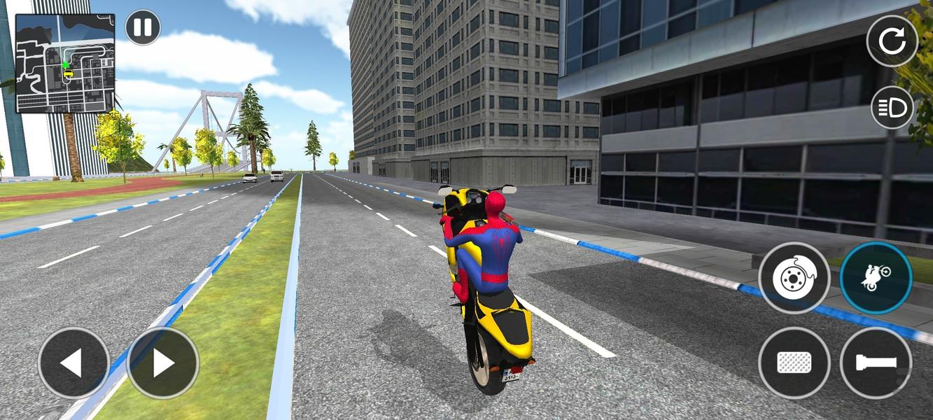 ماشین بازی سمند : مرد عنکبوتی - Gameplay image of android game