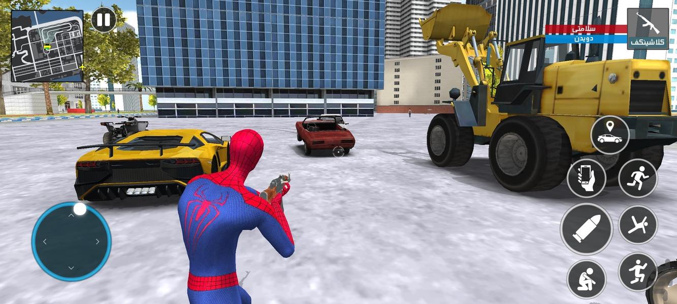 ماشین بازی زانتیا : مرد عنکبوتی - Gameplay image of android game