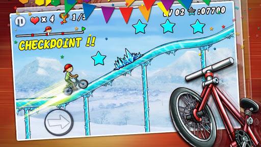 BMX Boy - Gameplay image of android game