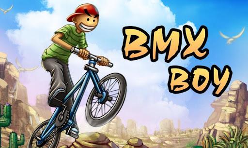 BMX Boy - Gameplay image of android game