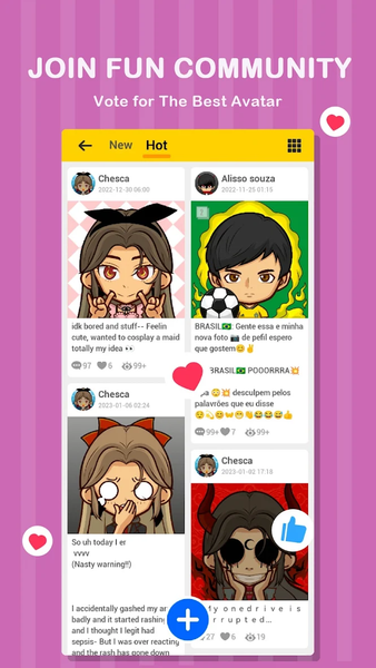 SuperMe - Avatar Maker Creator - عکس برنامه موبایلی اندروید