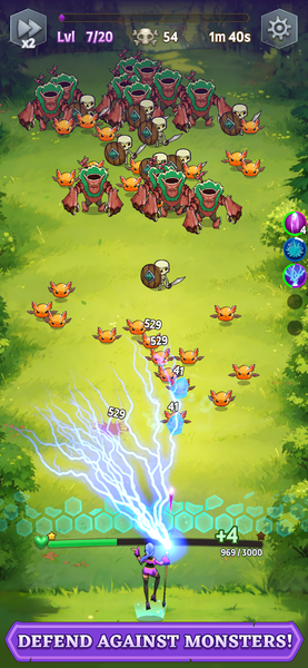 Arcane Defense - Gameplay image of android game