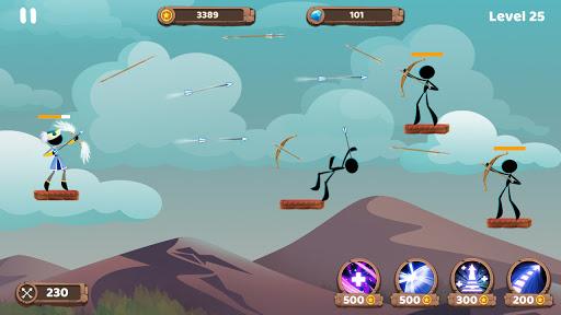 Mr. Archers: Archery game - Gameplay image of android game