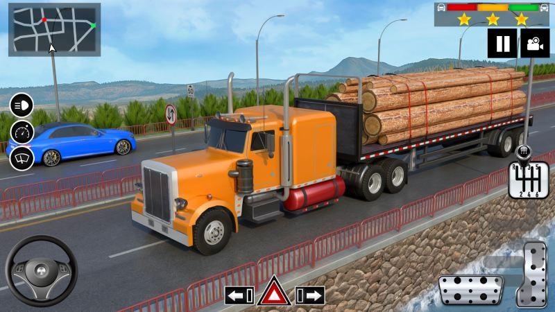 بازی ماشین سنگین : کامیون آفرودی - عکس بازی موبایلی اندروید