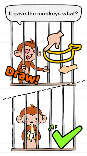 Brain Draw - Gameplay image of android game