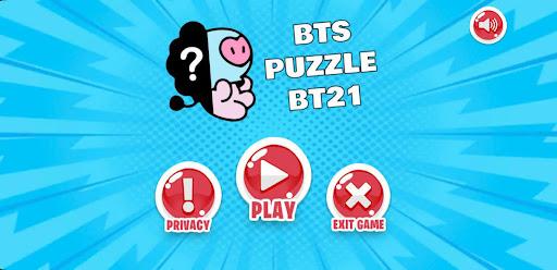 bts puzzle game bt21 - عکس برنامه موبایلی اندروید