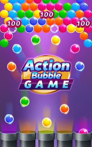 Action Bubble Game - Gameplay image of android game