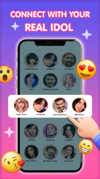 Celebs Prank Call & Chat - Gameplay image of android game