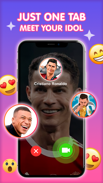 Celebs Prank Video Call & Chat - عکس بازی موبایلی اندروید