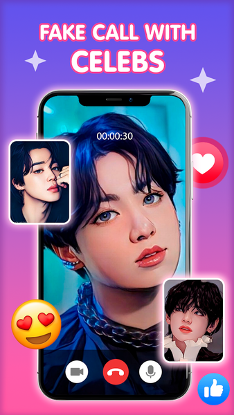 Celebs Prank Video Call & Chat - عکس بازی موبایلی اندروید