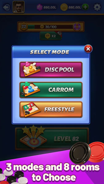 Carrom Lite-Board Offline Game - عکس بازی موبایلی اندروید