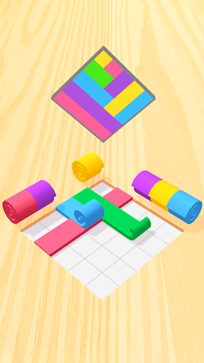 Color Roll 3D - Gameplay image of android game