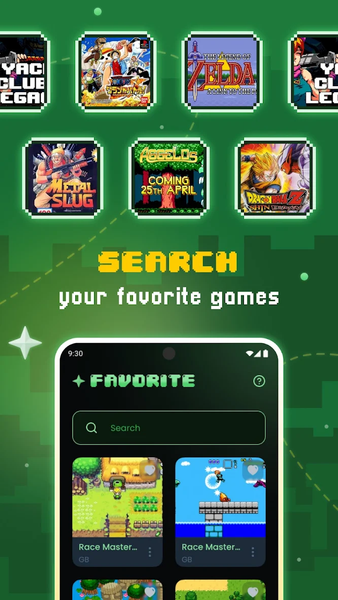 Gamu: Retro Game Hub - عکس برنامه موبایلی اندروید