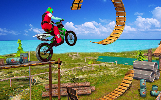 RAMP Bike Stunt Race – Impossible Bike Games ۲۰۲۰ - عکس بازی موبایلی اندروید