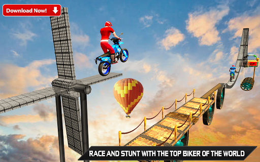 RAMP Bike Stunt Race – Impossible Bike Games ۲۰۲۰ - عکس بازی موبایلی اندروید