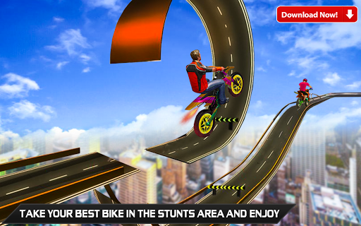 RAMP Bike Stunt Race – Impossible Bike Games ۲۰۲۰ - عکس بازی موبایلی اندروید