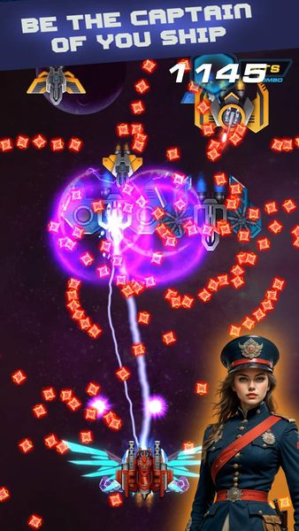 Galaxy Fighter Strike Back - عکس بازی موبایلی اندروید