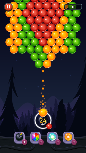 Magic Bubble oz Pop - Gameplay image of android game