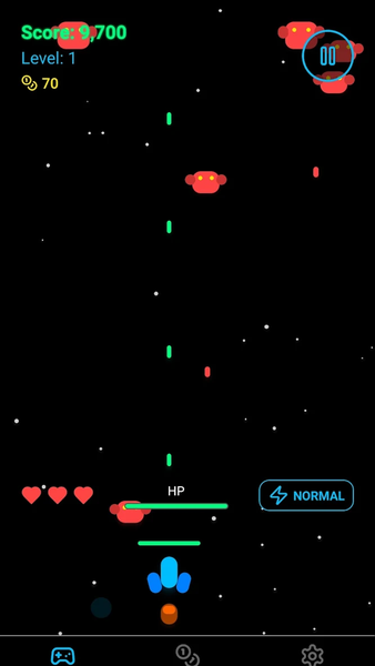 Galaxy Blaster Pro - عکس بازی موبایلی اندروید