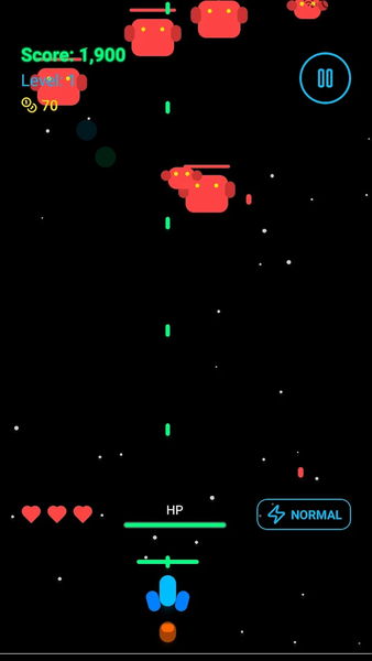 Galaxy Blaster Pro - عکس بازی موبایلی اندروید