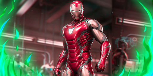 Iron Rope Hero Iron Hero Games - Gameplay image of android game