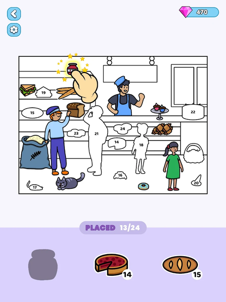 Merge Sticker Playbook ۲D - عکس بازی موبایلی اندروید