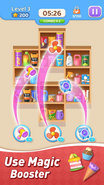 Goods ۳D Sorting: Organizing - عکس بازی موبایلی اندروید