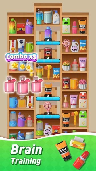 Goods ۳D Sorting: Organizing - عکس بازی موبایلی اندروید