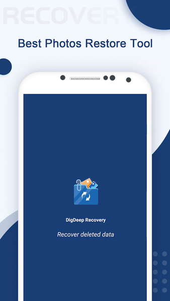 DigDeep Recovery & Recycle Deleted Photos – بازیابی عکس‌های گوشی - عکس برنامه موبایلی اندروید