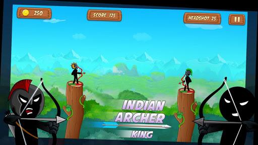 Indian Archery King - Gameplay image of android game