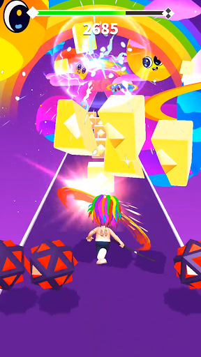 6ix9ine Runner - Gameplay image of android game