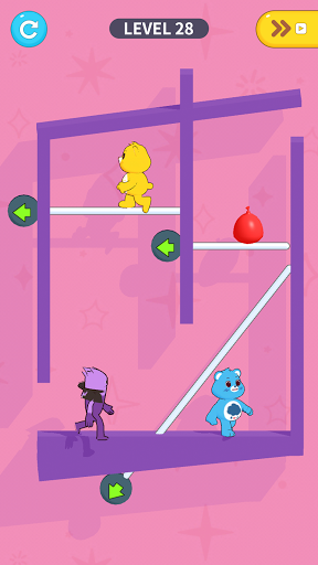 Care Bears: Pull the Pin - Gameplay image of android game