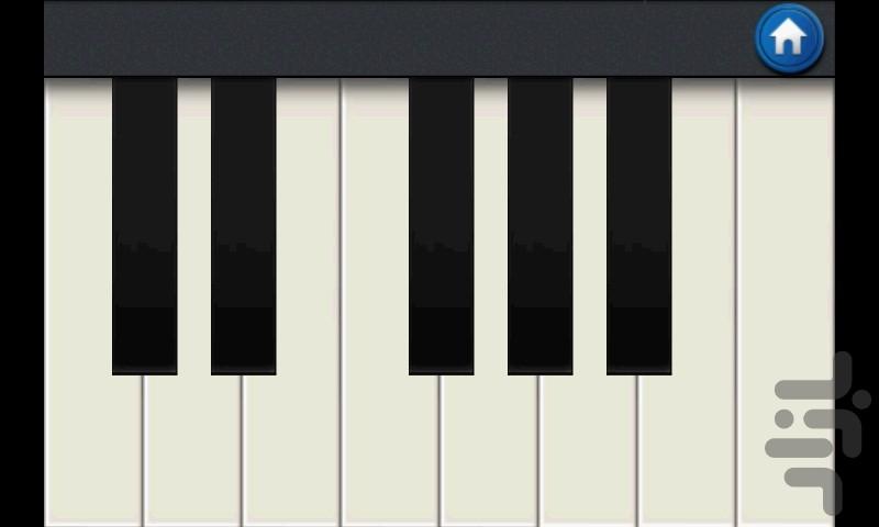 پیانوی شادی - Image screenshot of android app