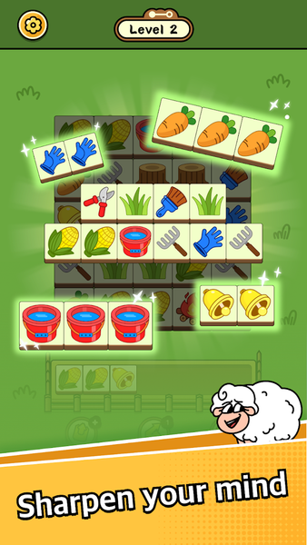 SheepNSheep: Match 3 Games - Gameplay image of android game