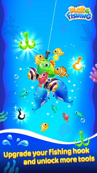 Kick Fishing - Play & Earn - عکس بازی موبایلی اندروید
