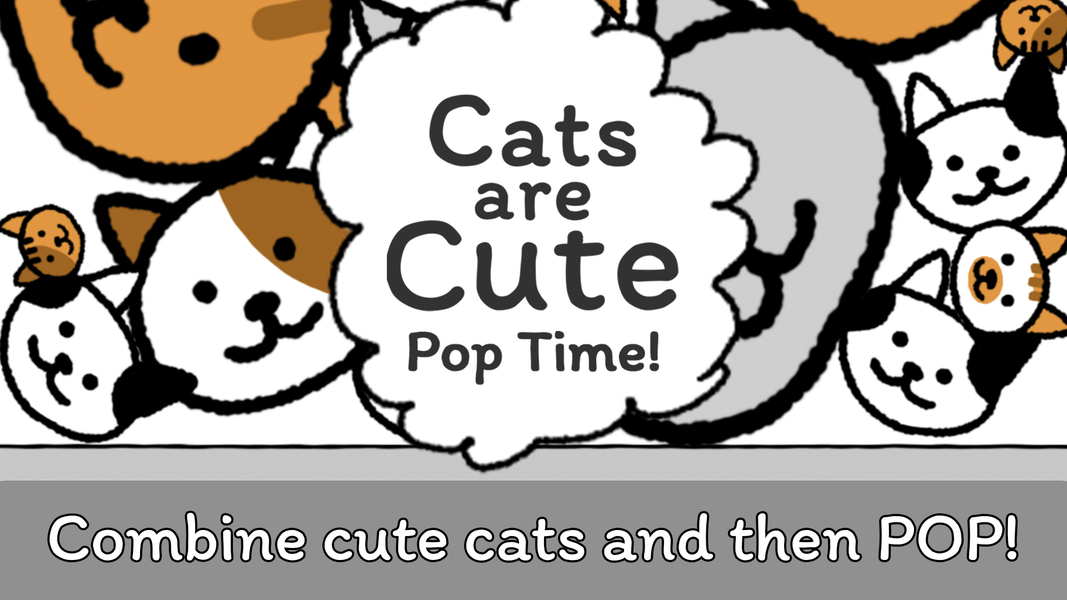 Cats are Cute: Pop Time! - Gameplay image of android game