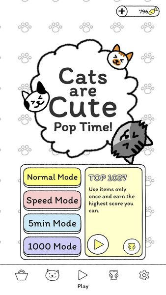 Cats are Cute: Pop Time! - عکس بازی موبایلی اندروید