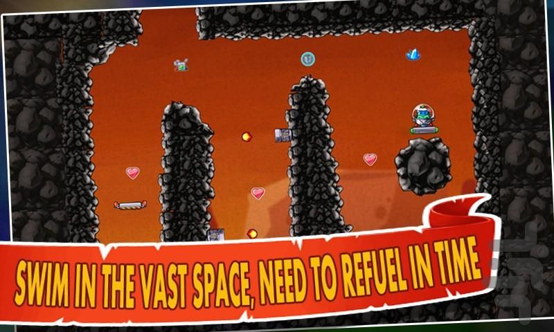 Gravity Rocket - Gameplay image of android game