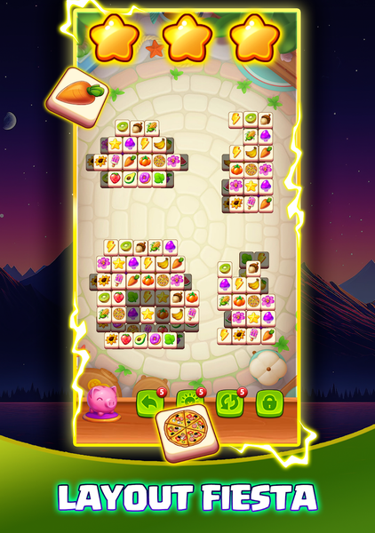 Tile Saga - Match ۳ Puzzle - عکس بازی موبایلی اندروید